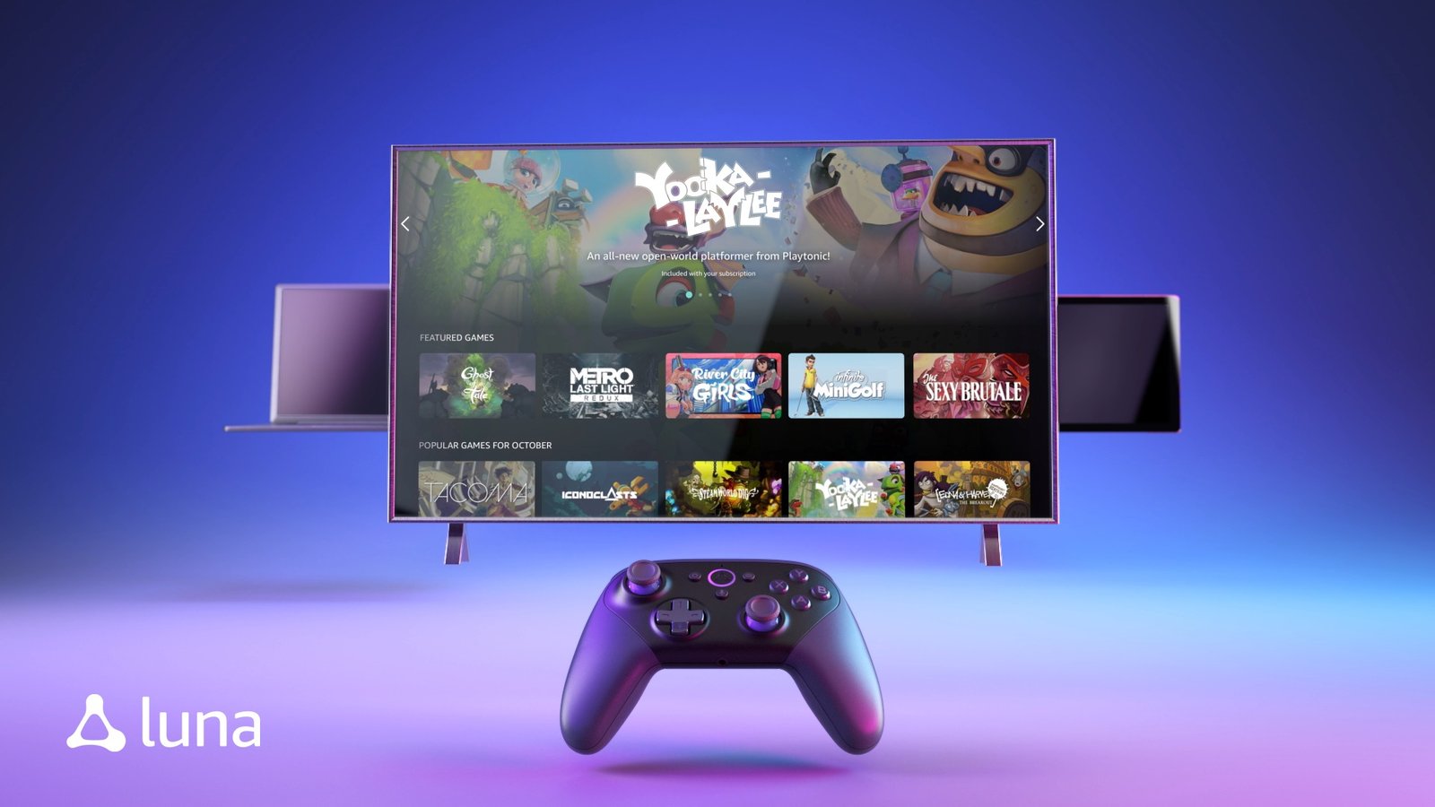 jogos grátis Amazon Luna para assinantes Prime