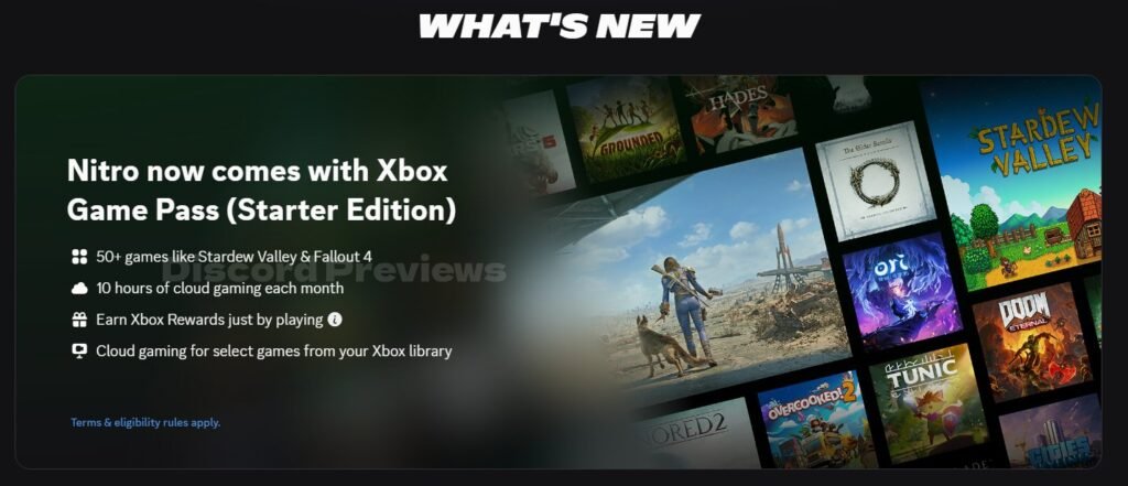 Claiming Discord Nitro Xbox benefits
