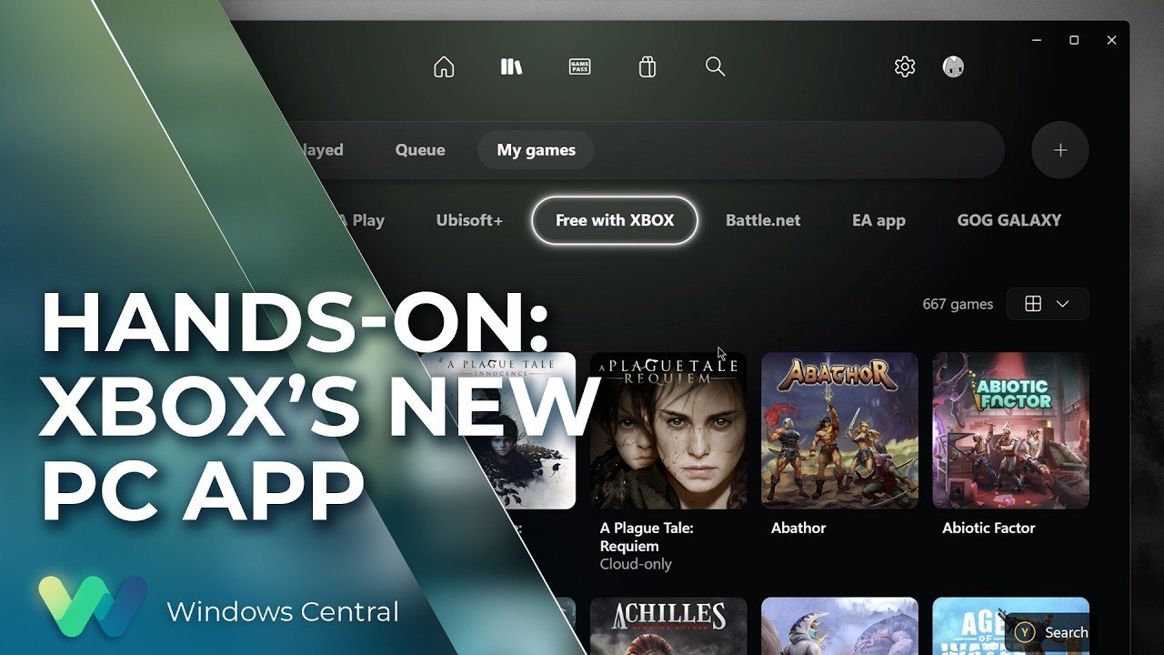 Leia mais sobre o artigo Novo aplicativo Xbox para PC ganha interface Garrison e destaca jogos na nuvem