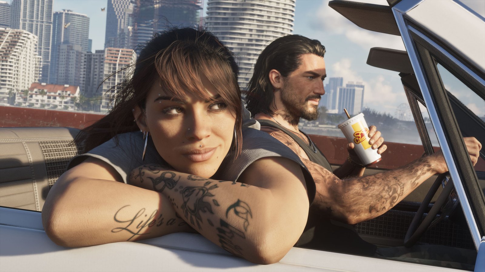 Imagem oficial de GTA 6 no Xbox e PlayStation 5